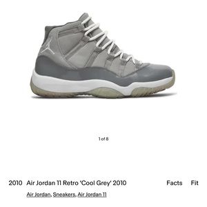 Air Jordan 11 Retro 'Cool Grey' 2010